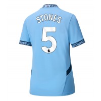 Manchester City John Stones #5 Hjemmedrakt Dame 2024-25 Kortermet